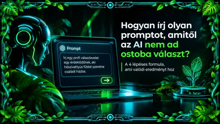 Hogyan írj jó promptot? A 4 lépéses C.O.R.E. formula az AI-hoz
