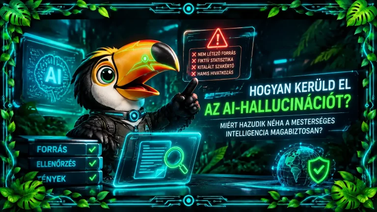 Hogyan kerüld el az AI-hallucinációt? Miért hazudik néha a mesterséges intelligencia magabiztosan?